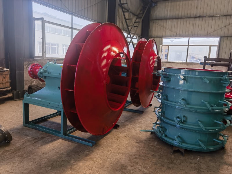 佳木斯湯原縣160噸供熱鍋爐風機