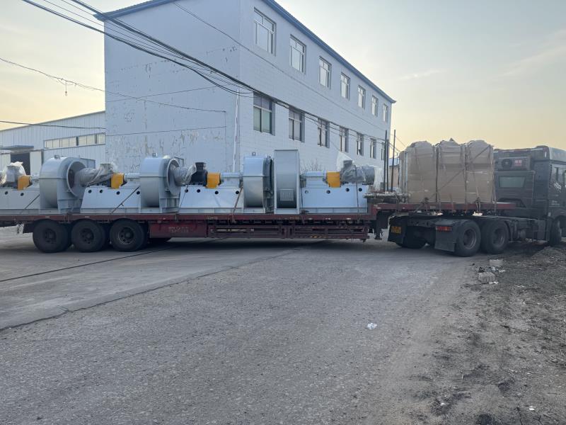 出口沙特-公路攪拌站3000型風(fēng)，配套風(fēng)機(jī)